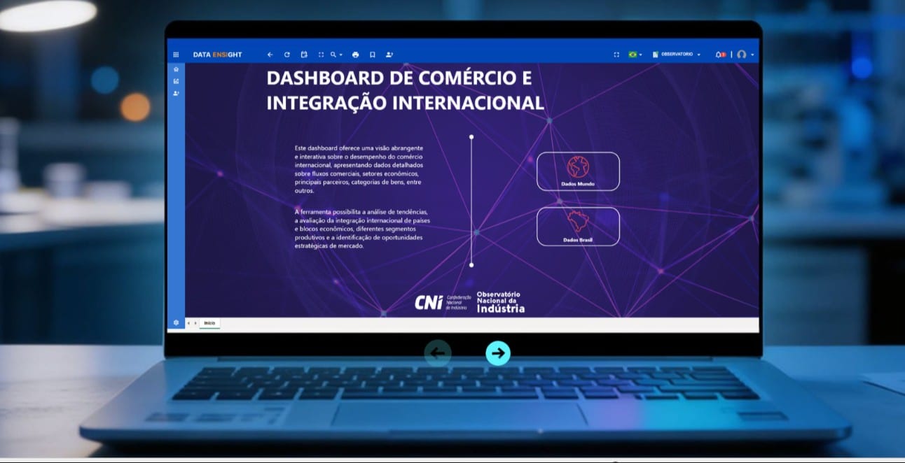 CNI apresenta plataforma interativa com dados sobre comércio internacional